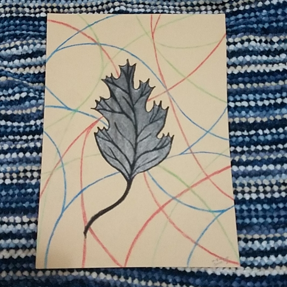 "Metal leaf" - Picture 2 of 3